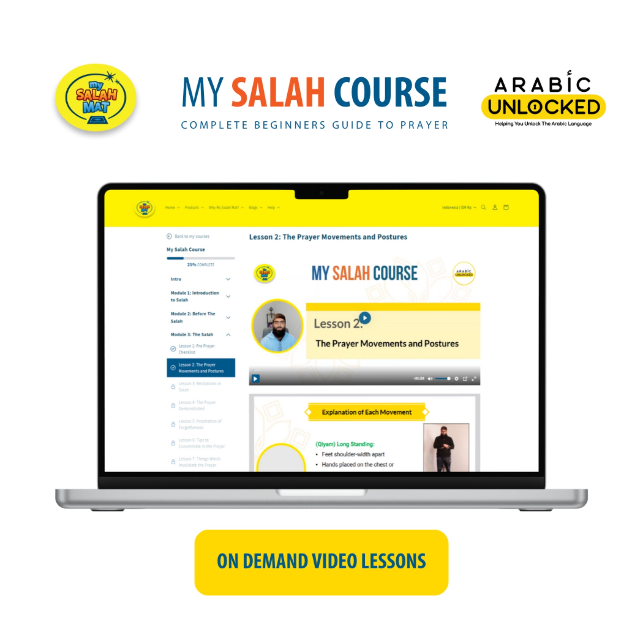 My Salah Online Course | Complete Beginners Digital Guide To Prayer | Adults & Reverts | Ramadan & Eid Gift