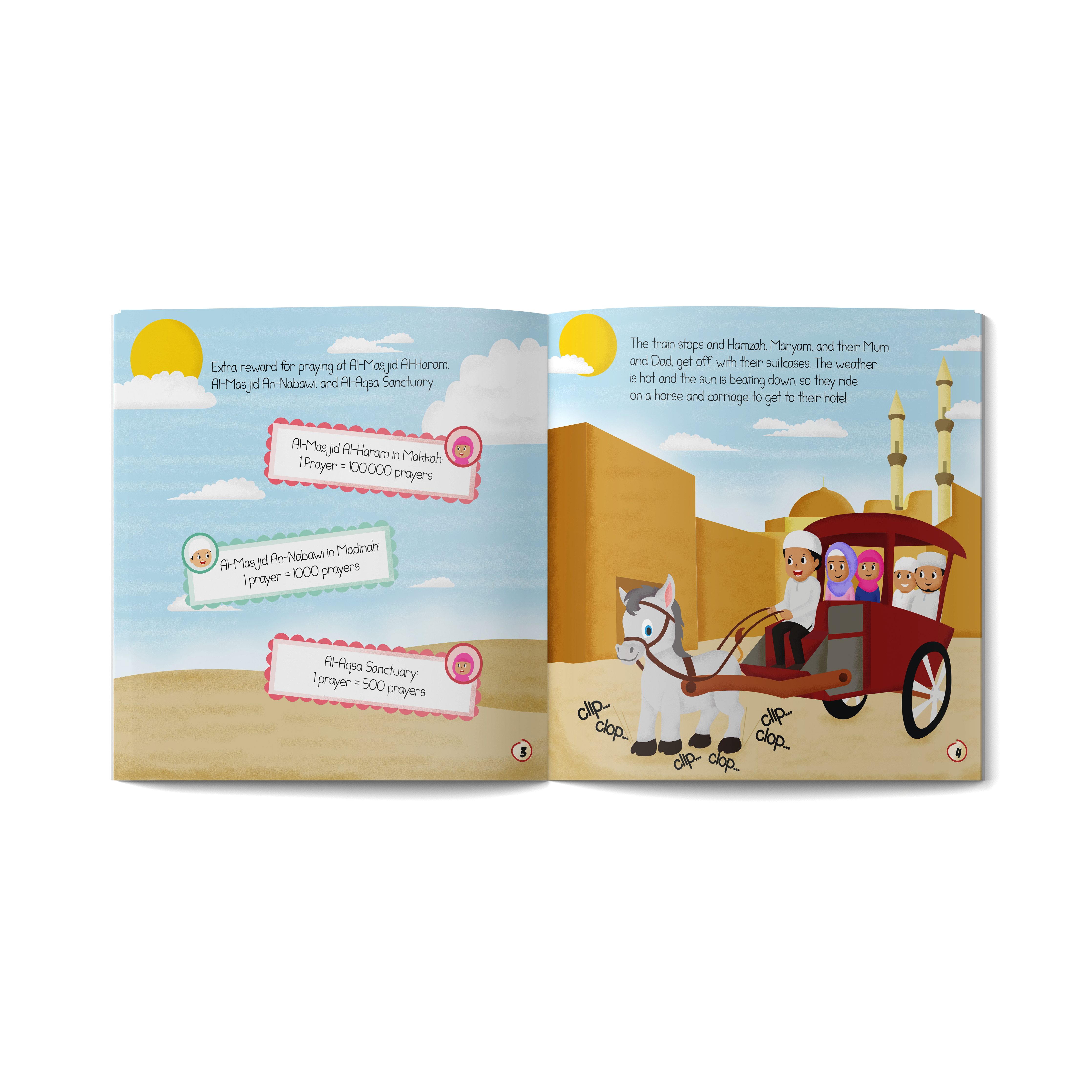 Train to Al-Aqsa | Islamic Children's Book for 2-6 Year Olds | Ramadan & Eid Gift