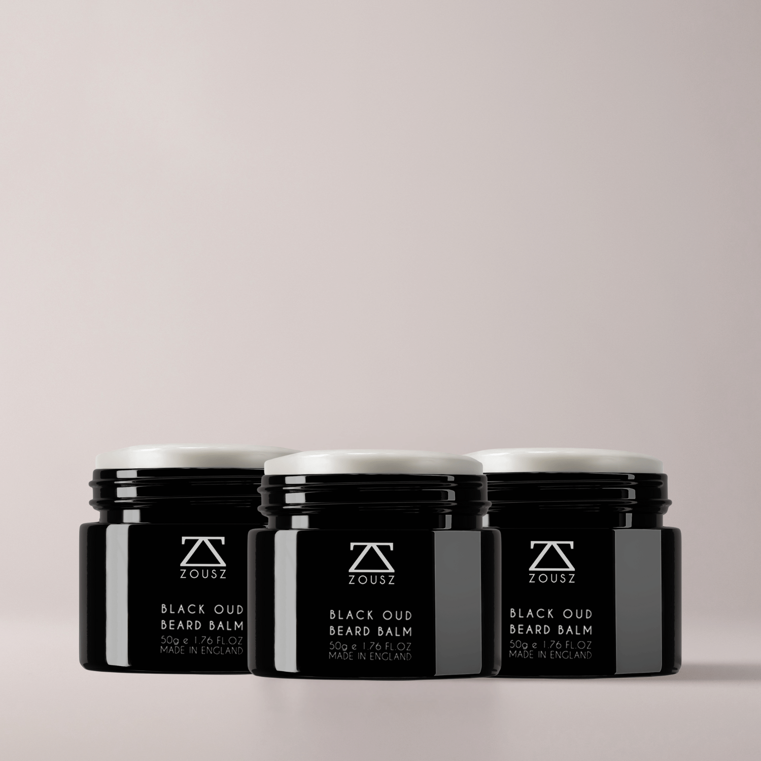 Black Oud Beard Balm Bundle x3