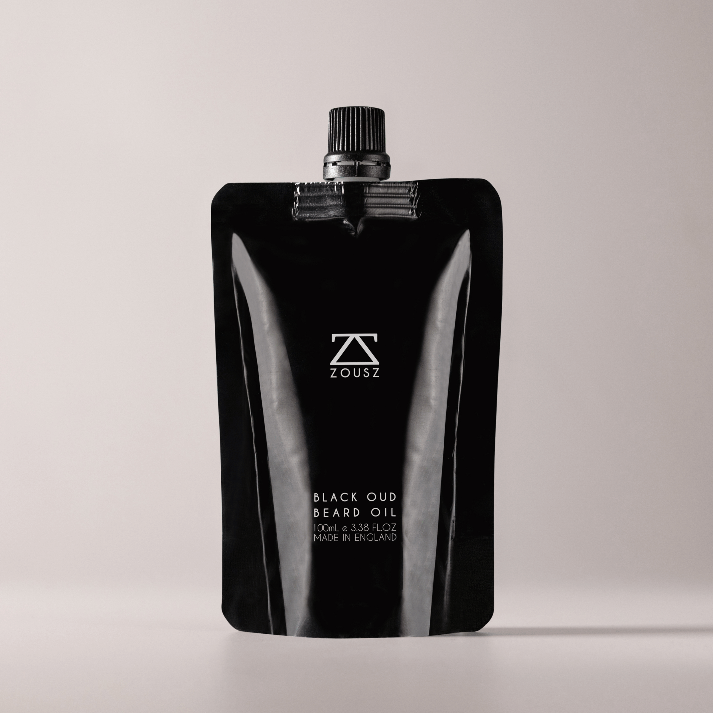 Black Oud Beard Oil 100mL Refill Pouch