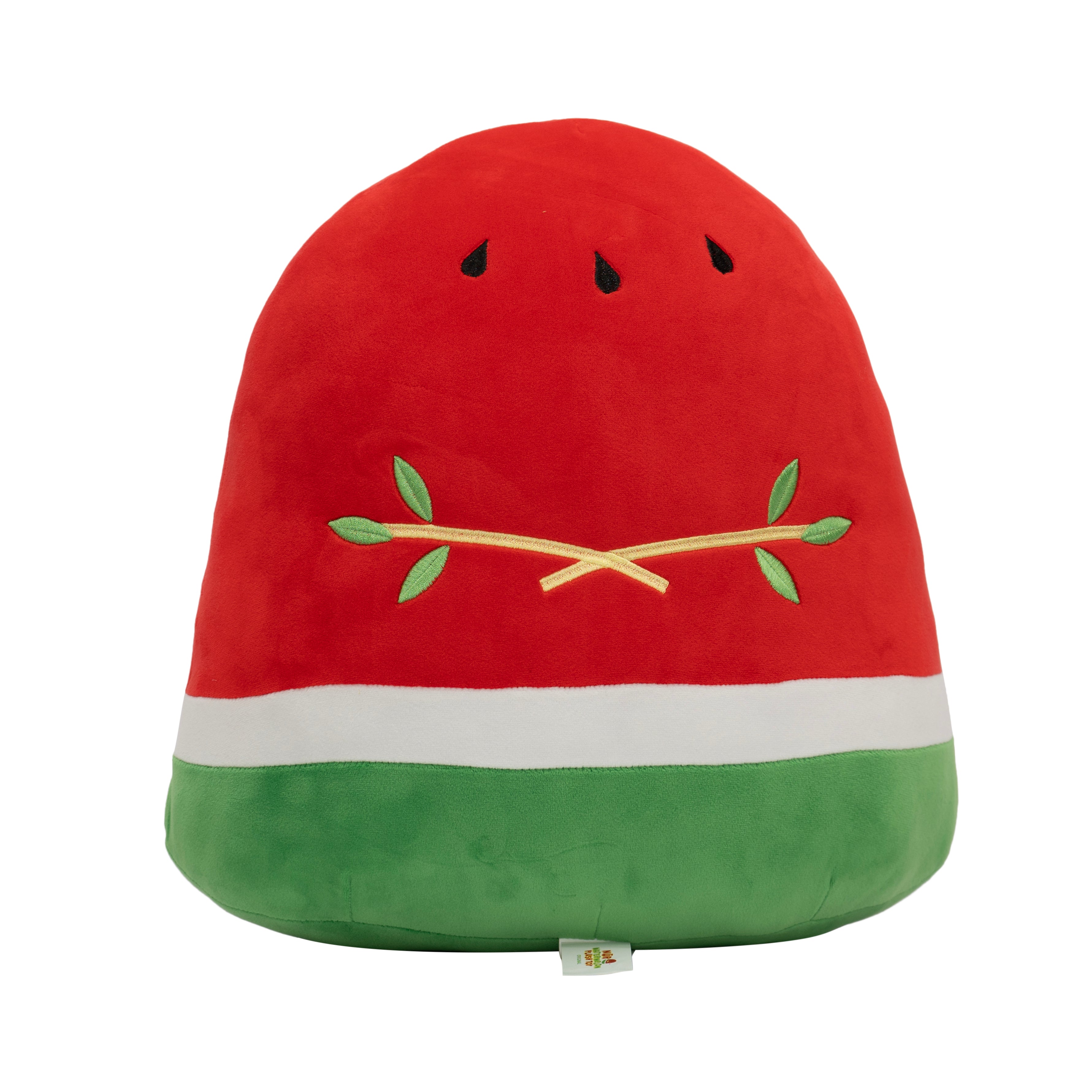 Watermelon Plushie - 40cm Soft Cuddly Pillow Adorable Fruit Plush Muslim Doll | Ramadan & Eid Gift