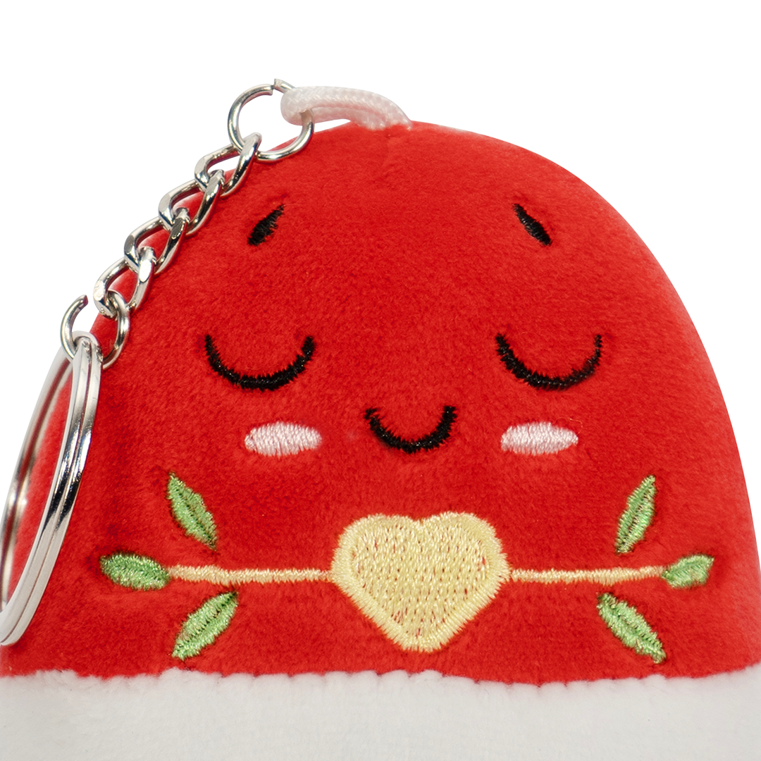 Pack of 12 - 8cm Nür the Watermelon Plushie Keyrings [SPECIAL DEAL] | Soft Cuddly Toy | Ramadan & Eid Gift