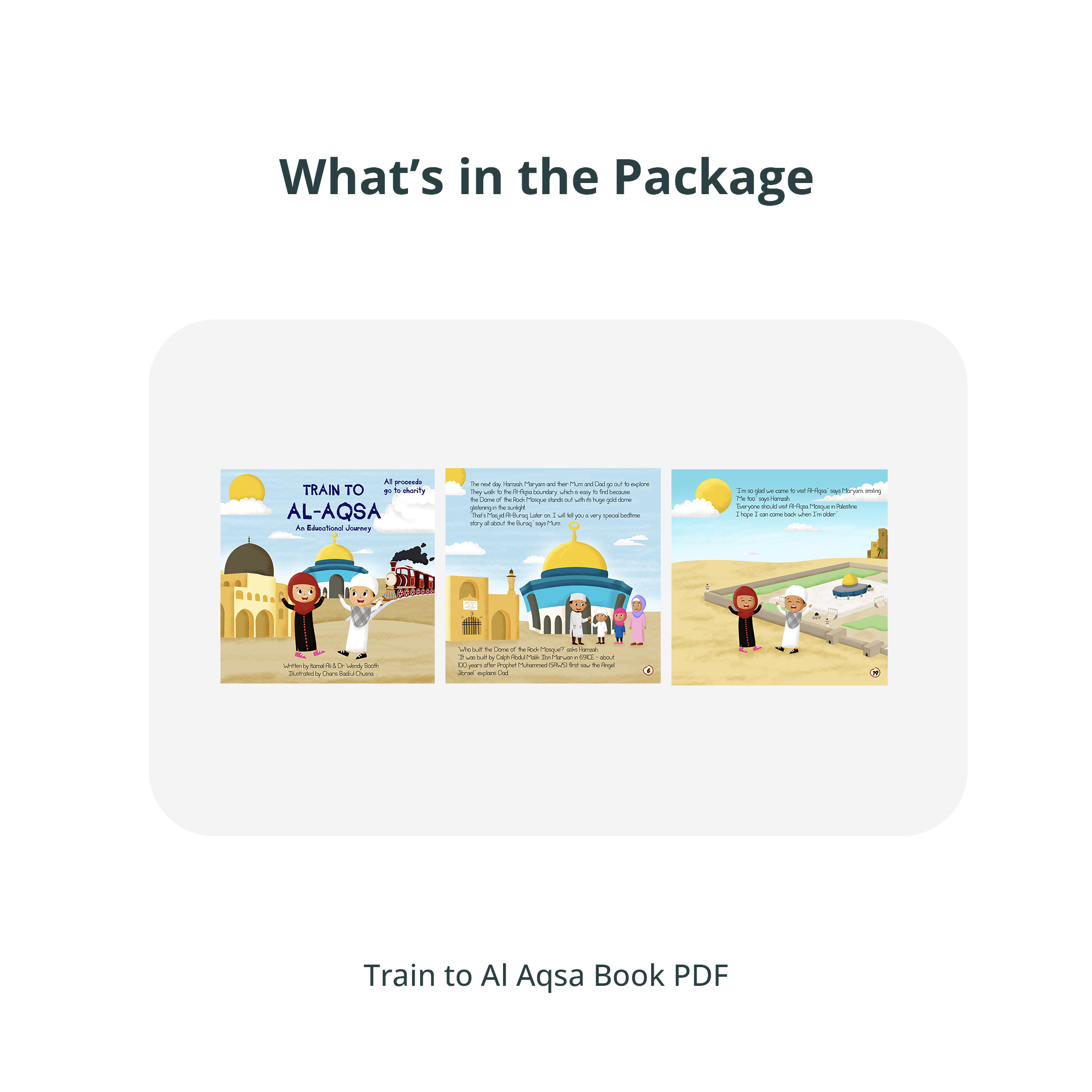 Train to Al-Aqsa | Instant Download | All Profits go to Palestine