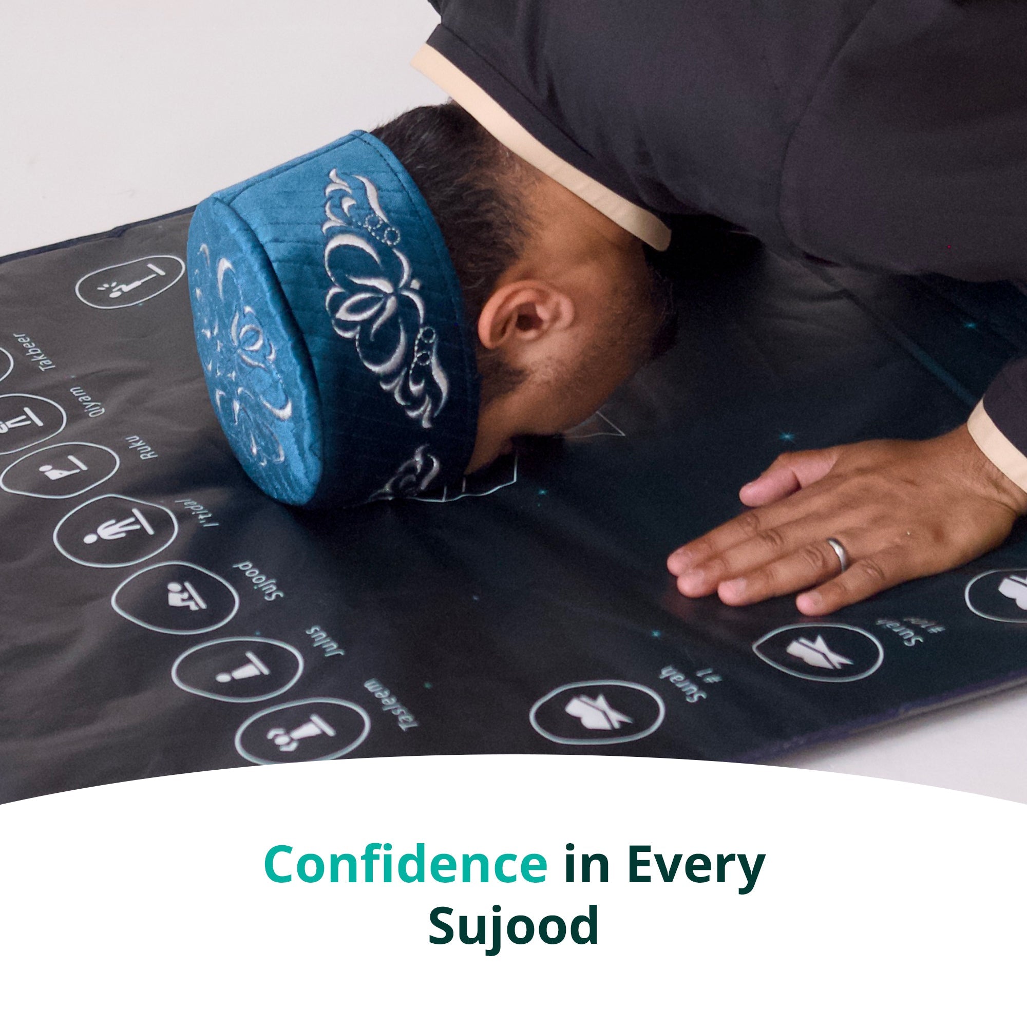 Smart Interactive Adult/Revert Prayer Mat | Original Version | 8years+ | Ramadan & Eid Gift