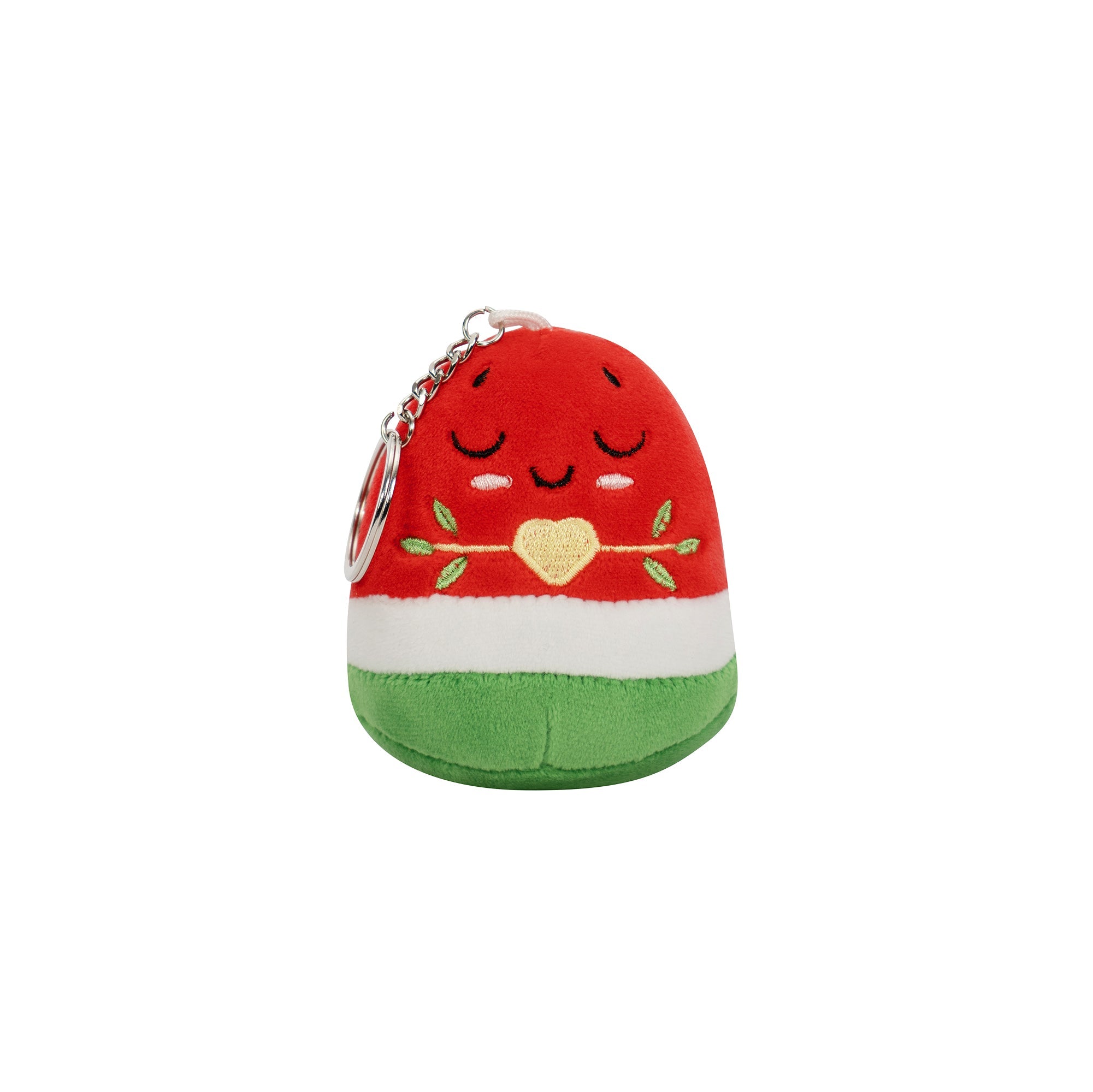 Watermelon Keyring - 8cm Soft Adorable Fruit Plush Muslim Doll | Ramadan & Eid Gift