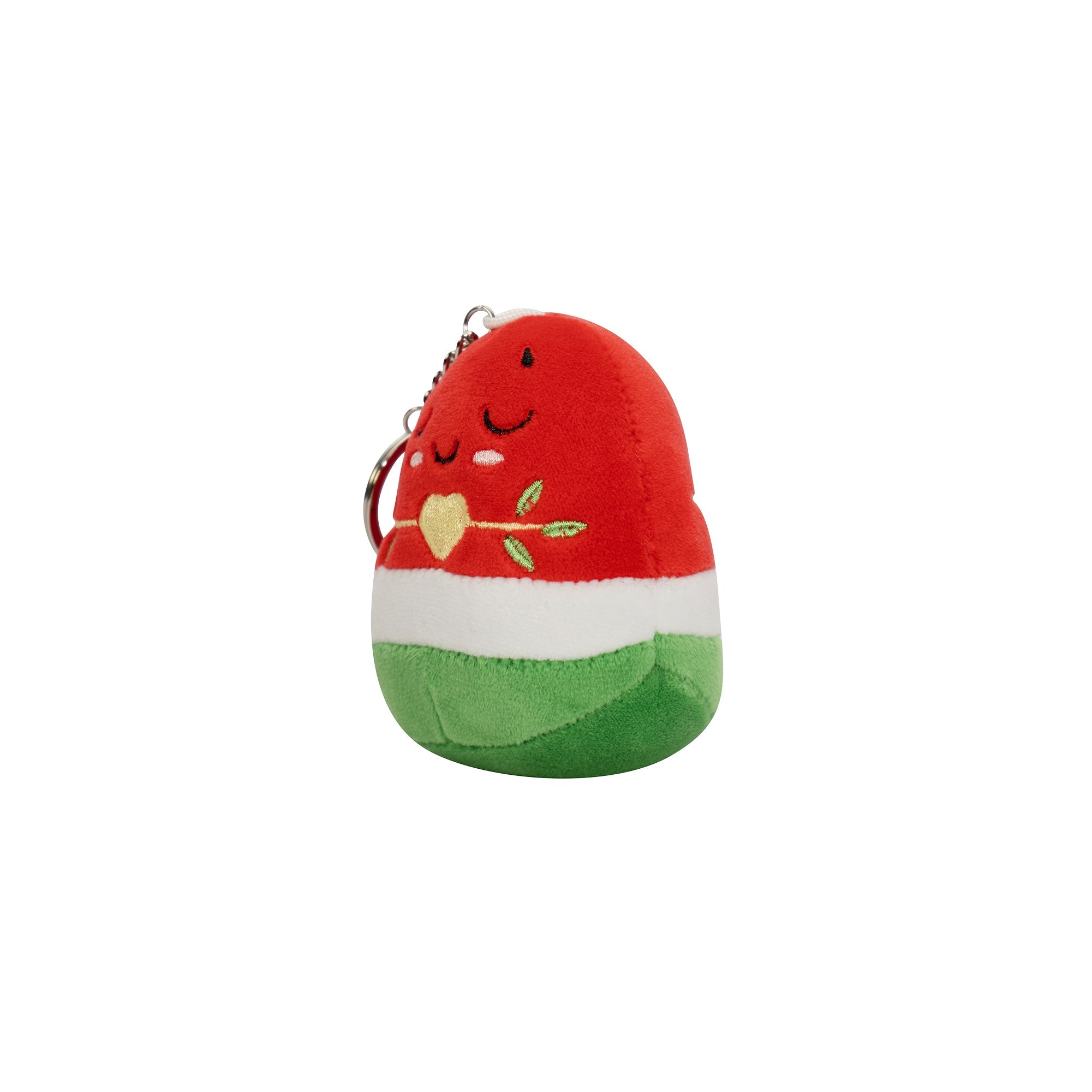Watermelon Keyring - 8cm Soft Adorable Fruit Plush Muslim Doll | Ramadan & Eid Gift