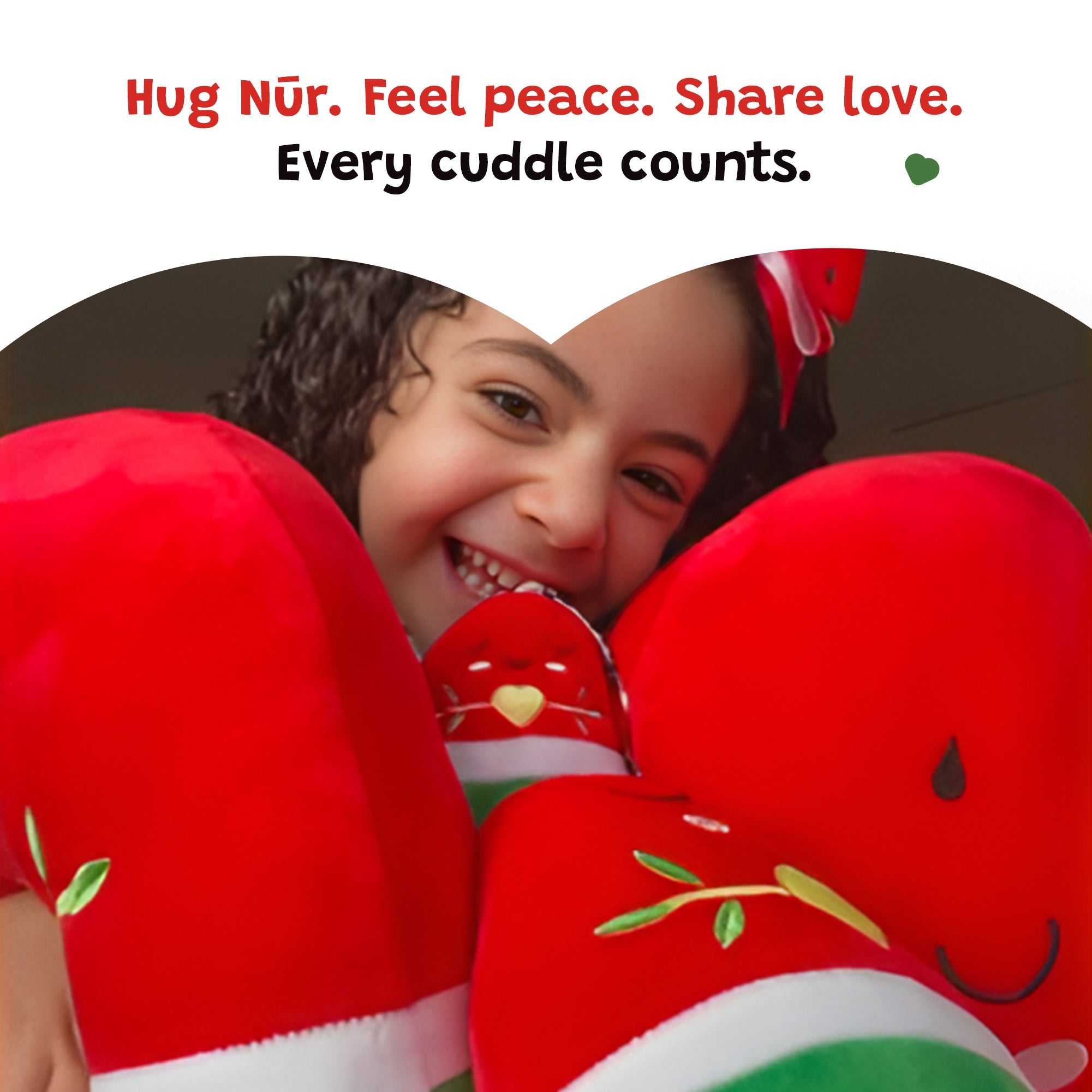 Watermelon Plushie - 30cm Soft Cuddly Pillow Adorable Fruit Plush Muslim Doll | Ramadan & Eid Gift