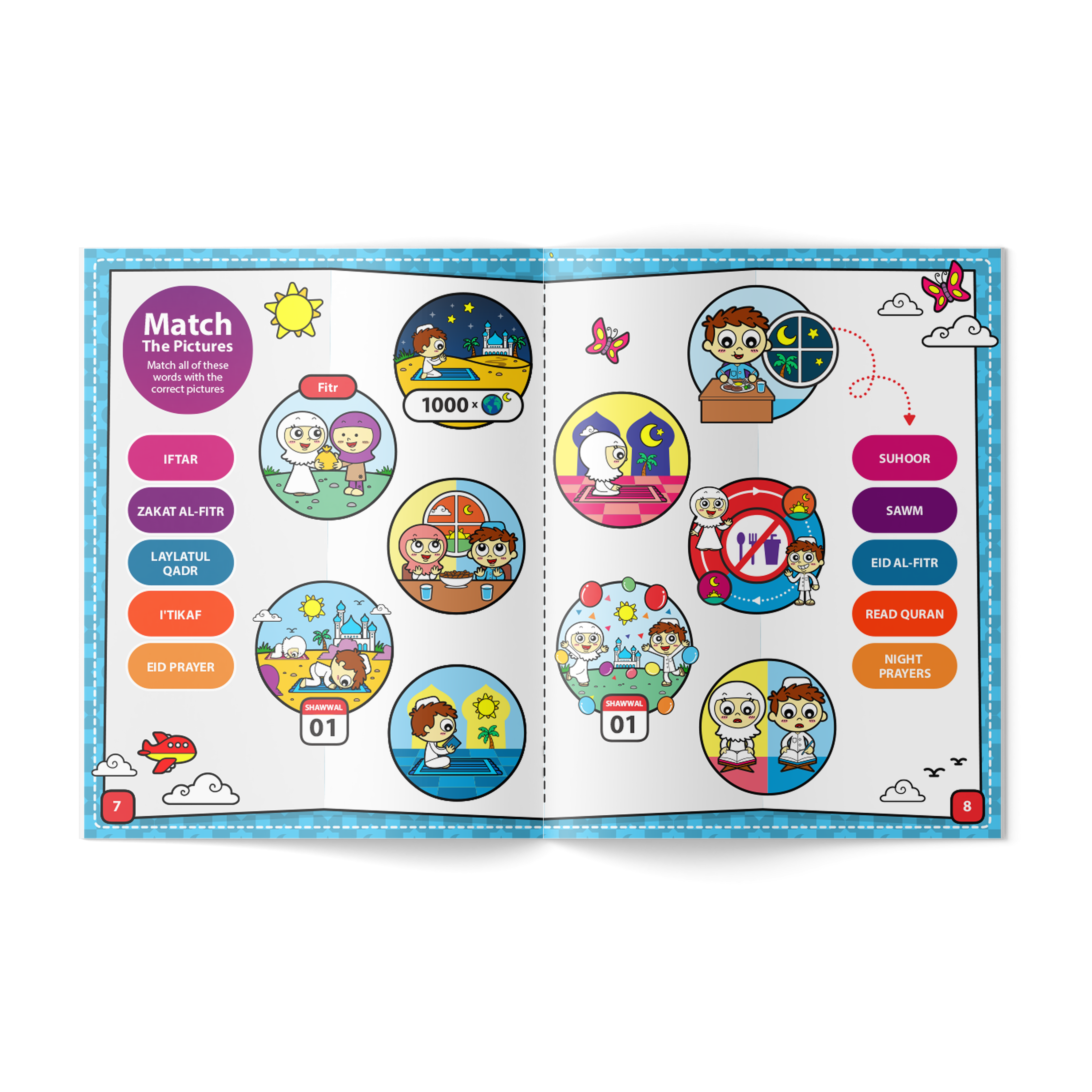 Ramadan Activity Book | Learn all about Ramadan | Ramadan & Eid Gift