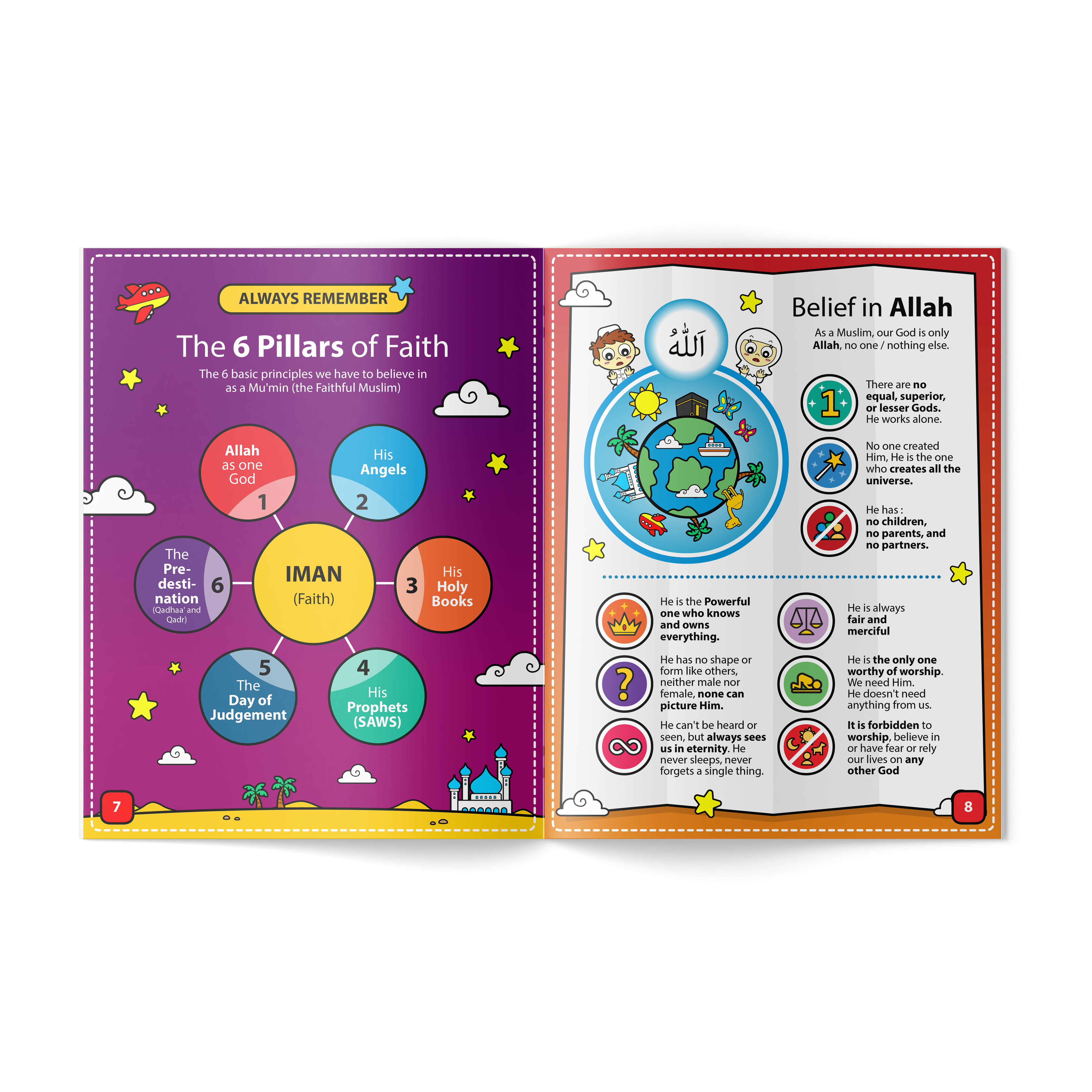 Shahada [Faith] Activity Booklet Ramadan Activity Book | Ramadan & Eid Gift