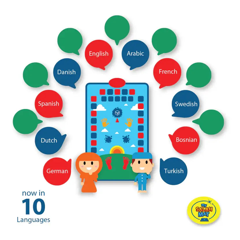 Smart Interactive Kids Prayer Mat | Now with Salah Translation | Ramadan & Eid Gift