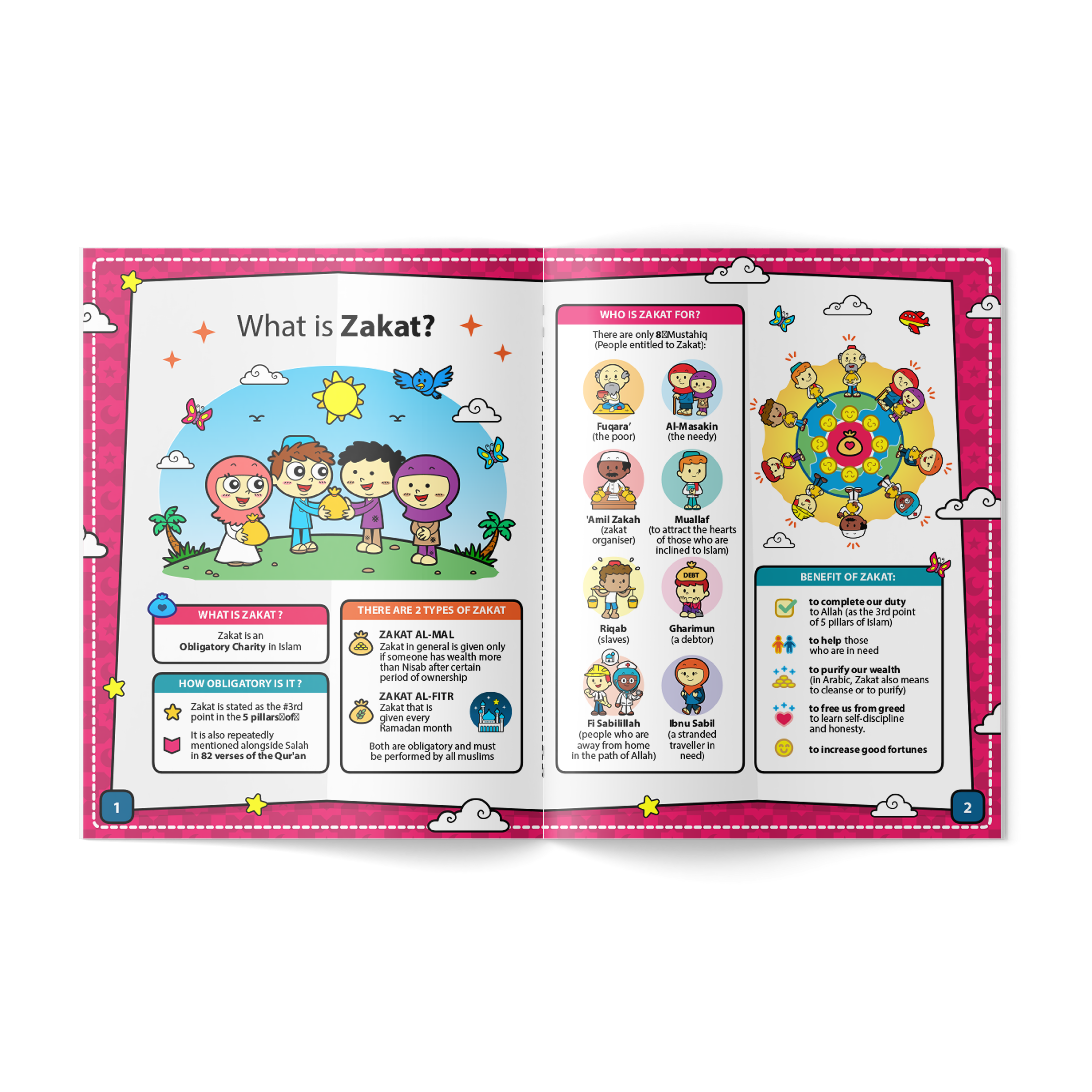 Zakat [Charity] Activity Booklet | Ramadan & Eid Gift