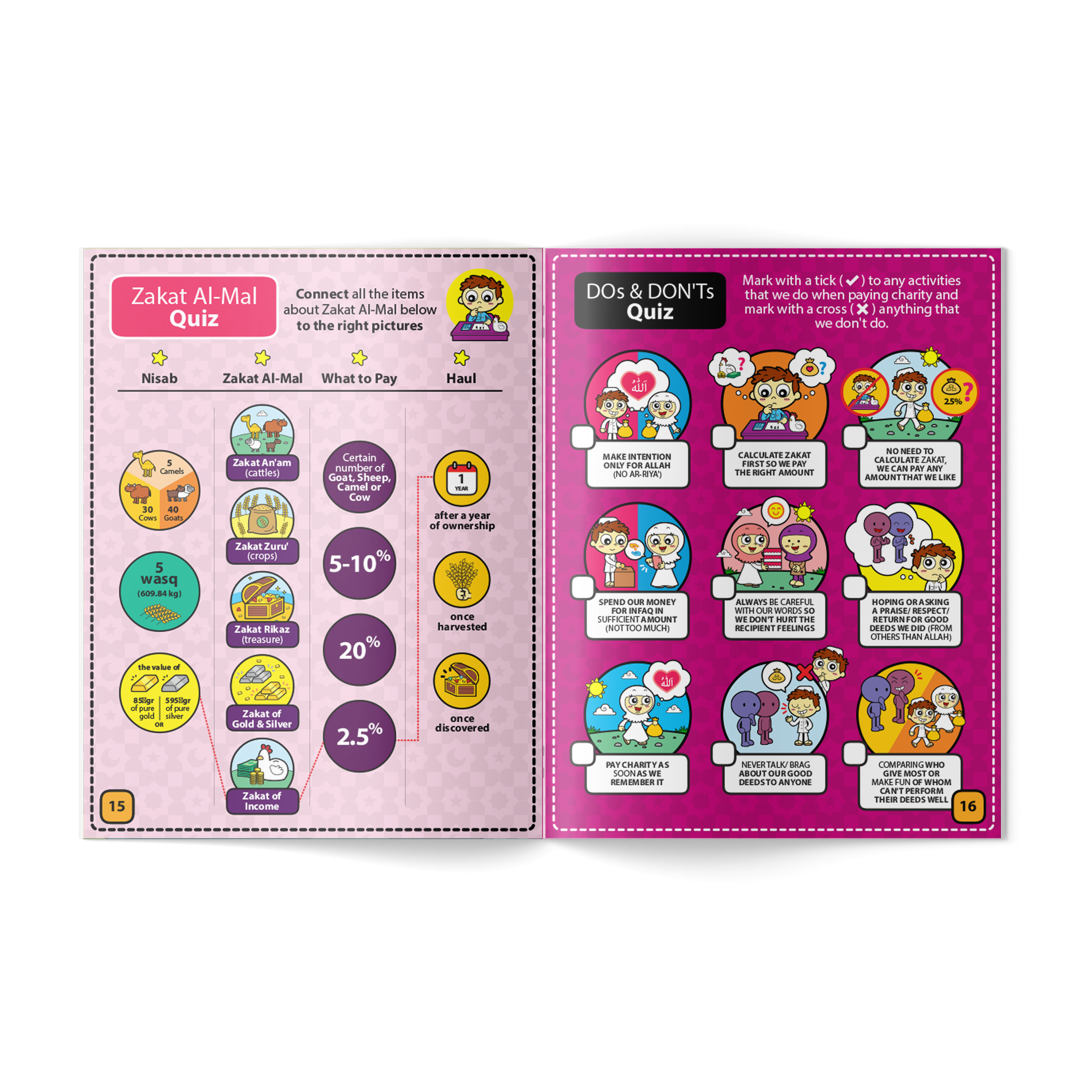 Zakat [Charity] Activity Booklet | Ramadan & Eid Gift