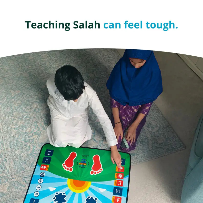 Smart Interactive Kids Prayer Mat | Now with Salah Translation | Ramadan & Eid Gift