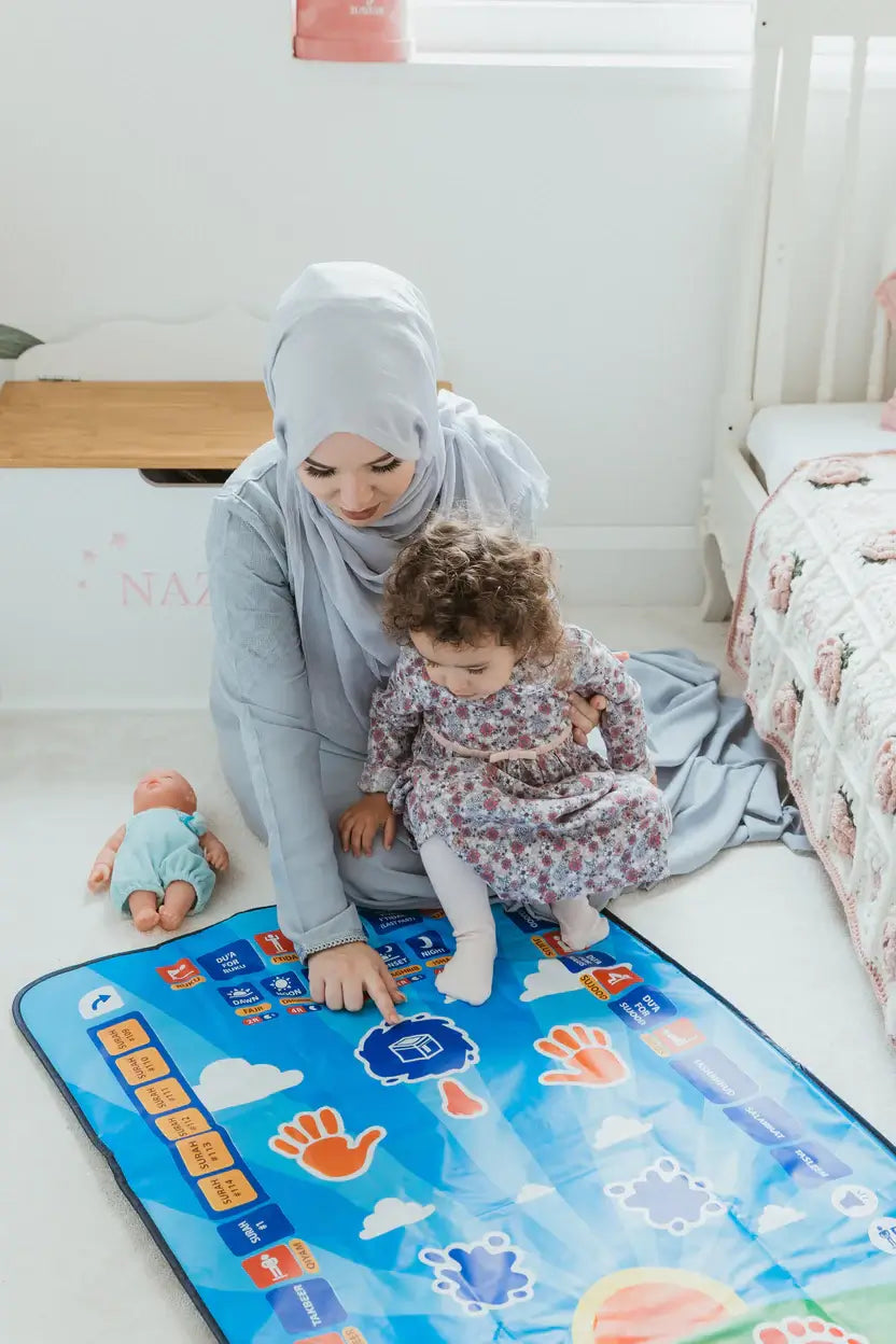 Smart Interactive Kids Prayer Mat | Now with Salah Translation | Ramadan & Eid Gift